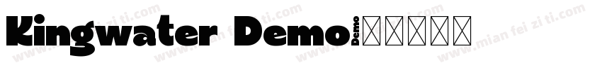 Kingwater Demo字体转换